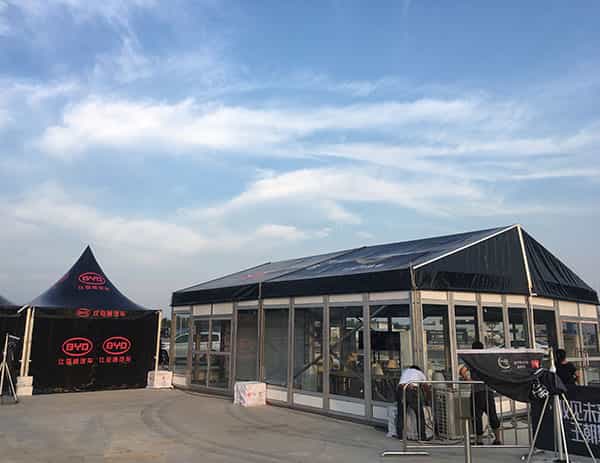 比亞迪車(chē)展篷房